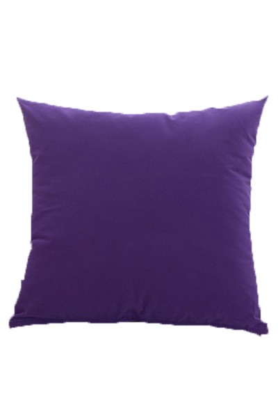 Order Pillow Flocking Plain Color Online Order Sofa Pillow Supply Office Cushion Car Pillow SKBD024 front view